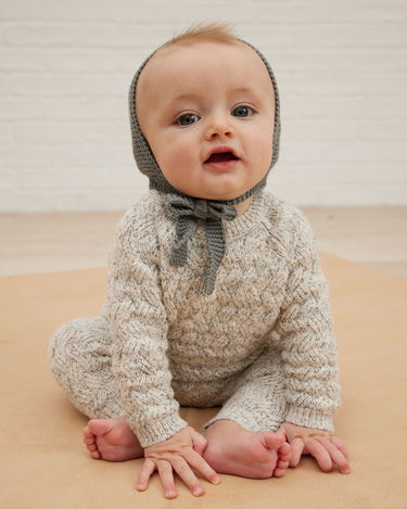 Quincy Mae Heathered Knit Pant, Fern